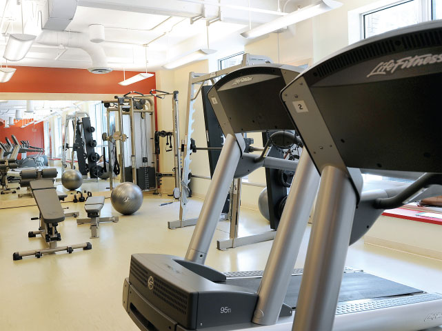 Intérieur du Centre de santé Montreal Herald